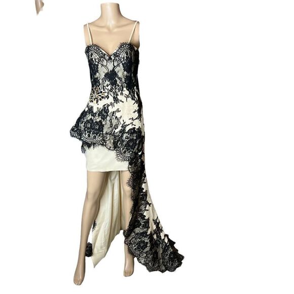 NWT Terani Couture Lace Sweetheart Gown Prom - Picture 1 of 16